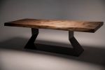 Ebonised Maple | Steel Insert | Dining Table in Tables by L'atelier Mata | University of Florida in Gainesville. Item composed of maple wood & steel