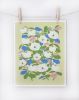 Magnolia Print Chartreuse | Prints by Leah Duncan. Item composed of paper compatible with mid century modern and contemporary style