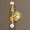 Cove - Wall Sconce Vanity - Mid Century Modern Lighting | Sconces by Illuminate Vintage. Item composed of brass