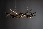 Infinity XS Lux | Chandeliers by Next Level Lighting. Item made of oak wood