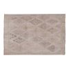 Vintage Faded Turkish Jajim Kilim Rug 5'2'' x 7'3'' | Area Rug in Rugs by Vintage Pillows Store. Item composed of cotton