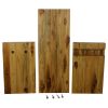 Haussmann® Teak Block Bench 36 x 12.5 x 20.5 inch High KD | Benches & Ottomans by Haussmann®