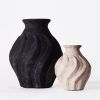 Swirl Vase Grey Small | Work by District Loom