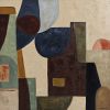 Enigme - composition geometrique | Decorative Objects by Sophie DUMONT.. Item composed of canvas in contemporary style