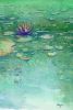 Lotus Garden | Watercolor Painting in Paintings by Brazen Edwards Artist. Item made of canvas with paper