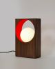 Gemma Round | Red Accent | Pendants by La Loupe