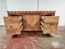 Model 1101 - Custom Single Sink Vanity | Countertop in Furniture by Limitless Woodworking. Item composed of maple wood in mid century modern or contemporary style