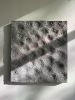 Handmade Rough Surface Wall Sculpture – Modern Geometric Plaster Art with Bold Textured Relief, Eco-Friendly Design for Unique Home Décor | Wall Hangings by Vaiva Art Atelier