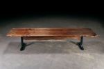 Bull of the Woods Walnut Dining Table | Tables by Urban Lumber Co.. Item composed of walnut