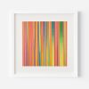 Irregular Narrow Stripe Colour Study Painting | Paintings by Amelia Coward