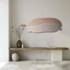 Plaster Wall Sculpture: Minimalist Abstract Art, Neutral Beige | Wall Hangings by Vaiva Art Atelier