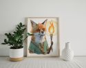 The Luminous Vulpine | Prints by The Ugly Cat Studio