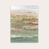 Earthen Layers Art Print - Organic Abstract Landscape | Prints in Paintings by Lara Eckerman Art