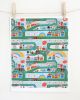 City Planning Spring Print | Prints by Leah Duncan. Item composed of paper compatible with mid century modern and contemporary style