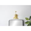 Vilas - Adjustable Wall Sconce - Mid Century Modern Lighting | Sconces by Illuminate Vintage. Item composed of brass