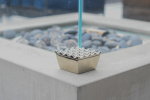 Windproof Chrome Ashtray 16-Hole | Ash Tray in Tableware by Rikan