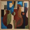 L'équilibre des voix | Oil And Acrylic Painting in Paintings by Sophie DUMONT.. Item made of canvas compatible with contemporary and modern style