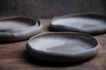 Serving platter - STC organic natural shape stoneware | Serveware by Laima Ceramics. Item made of stoneware works with minimalism style