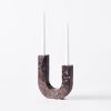 Arco Candle Holder Grey | Work by District Loom