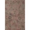Faded Turkish Karapinar Rug With Floral Motifs 4'7'' x 7'8'' | Area Rug in Rugs by Vintage Pillows Store. Item made of cotton with fiber