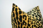 braemore jamil leopard pillow cover // leopard cushion cover | Pillows by Velvet Fringe