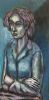 Meditation in Blue- A Homage to Picasso | Oil And Acrylic Painting in Paintings by Eric Farache Artist