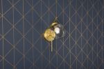 Erie | Sconces by Illuminate Vintage. Item made of brass & glass