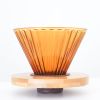 Fluted Glass Pour Over Set | Drinkware by Vanilla Bean