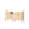 Wooden sideboard, Mid century modern, Midcentury furniture | Storage by Plywood Project. Item made of birch wood compatible with minimalism and mid century modern style