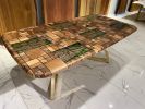 Luxury Dining Table - Epoxy Table - Modern Forest Table | Tables by Tinella Collection. Item in contemporary or country & farmhouse style