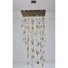 Alan Mizrahi PS1425 Golden Agate Cascade | Chandeliers by Alan Mizrahi Lighting Design