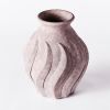 Swirl Vase Grey Large | Work by District Loom