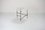 StiltS - Arabescato side table | Tables by DFdesignLab - Nicola Di Froscia. Item composed of steel and marble in minimalism or modern style