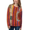 Unisex Sweatshirt - Palestine's Resilience - Folk Abstract | Work by Eman's Gallery