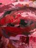 portrait in red | Oil And Acrylic Painting in Paintings by Eric Farache Artist