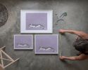 Grey Tuxedo Cat Stretching Art Print, Playful Colorful Wall Art | Prints by The Ugly Cat Studio