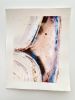 Sunset Glimmers | Mixed Media in Paintings by TERRA ETHOS. Item composed of paper compatible with boho and contemporary style