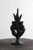 PALMARIO Decorative Traditional Candle, Black | Ornament in Decorative Objects by ANDEAN. Item works with contemporary & traditional style