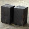 Hyo Table | Wood Cube Side Table | Tables by Alabama Sawyer. Item made of wood