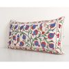 Tashkent Suzani Bedding Pillow Case Made from a 19th Century | Cushion in Pillows by Vintage Pillows Store