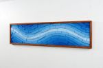 Aquamarine | Wall Sculpture in Wall Hangings by StainsAndGrains. Item composed of wood in contemporary or industrial style