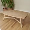 Scandinavian Coffee Table | Tables by Crafted Glory. Item made of oak wood compatible with scandinavian style