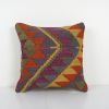 Turkish Kilim Pillow | Sham in Linens & Bedding by Vintage Pillows Store. Item made of cotton & fiber