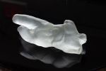 Male Torso Sculpture - Clear Resin | Sculptures by dellsculpture