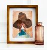 The Quiet Cowgirl | Mixed Media in Paintings by carrie song