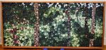 A Pointillism Forest | Wall Sculpture in Wall Hangings by StainsAndGrains. Item composed of wood & copper compatible with contemporary and industrial style