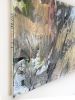 Lean Into Gray Original Painting on Stretched Canvas | Oil And Acrylic Painting in Paintings by Jessalin Beutler. Item made of canvas with synthetic