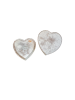 Dusty Salt Empire Heart Jar / Box | Decorative Box in Decorative Objects by RAW & UNIQ