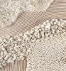 Ivory Textured Wool & Jute Wall Hanging | Neutral Boho Fiber Art | Modern Handmade Wall Decor | Macrame Wall Hanging in Wall Hangings by Swiflo