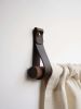 Medium Leather Wall Strap [Flag End] | Storage by Keyaiira | leather + fiber | Artist Studio in Santa Rosa. Item made of leather